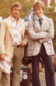 Noble with '76 Olympic Champion Janusz Peciak