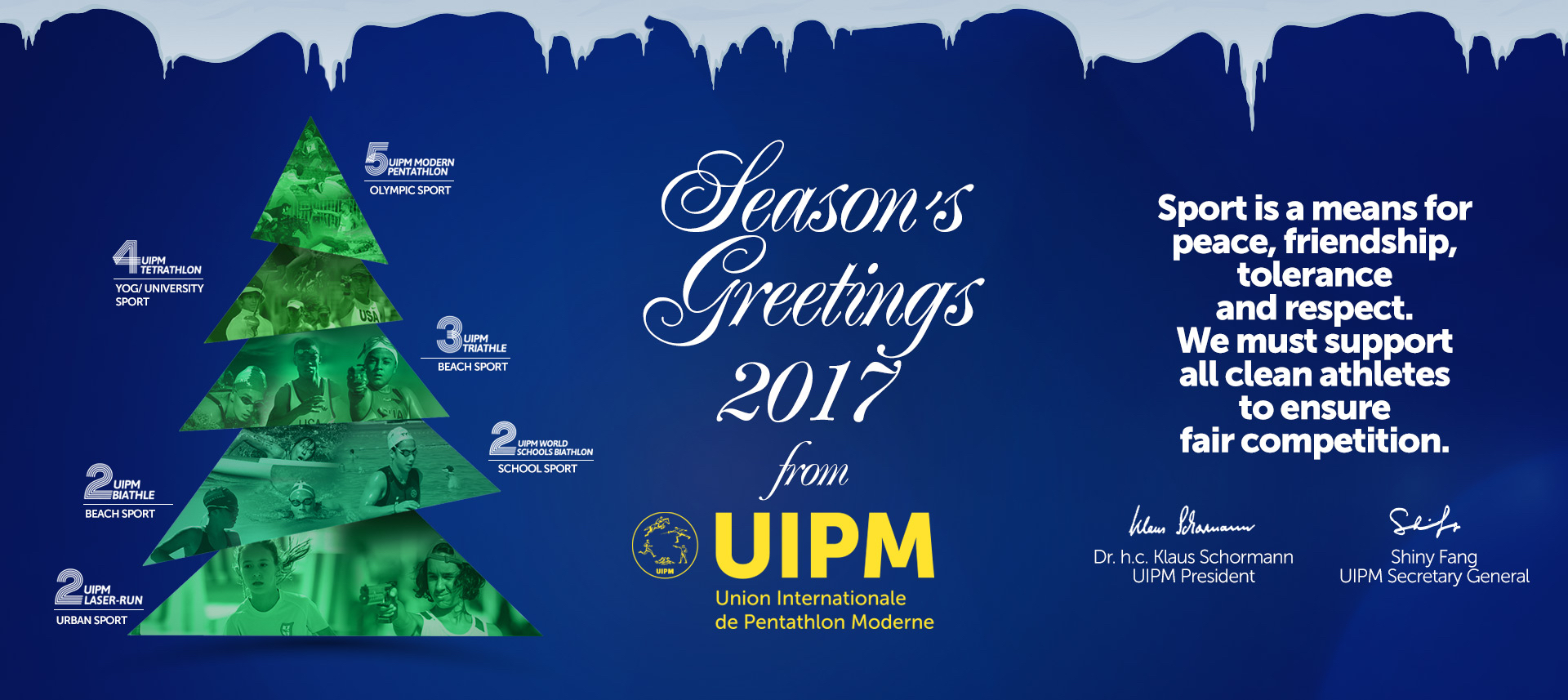 UIPM Xmas banner