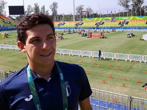 Charles Fernandez of Guatemala who will compete in Modern Pentathlon at the Rio 2016 Olympic Games