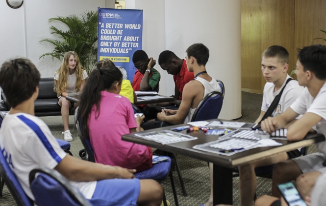 Youth Role Play Activity regarding competition manipulation held in Druskininkai (LTU) during U19 World Championships (2024)